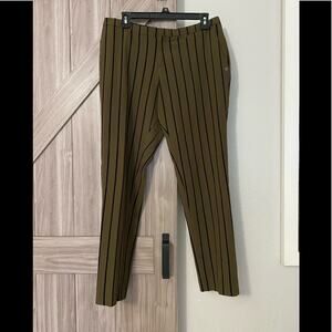 Scotch & Soda medium club voyage brown with black striped pant